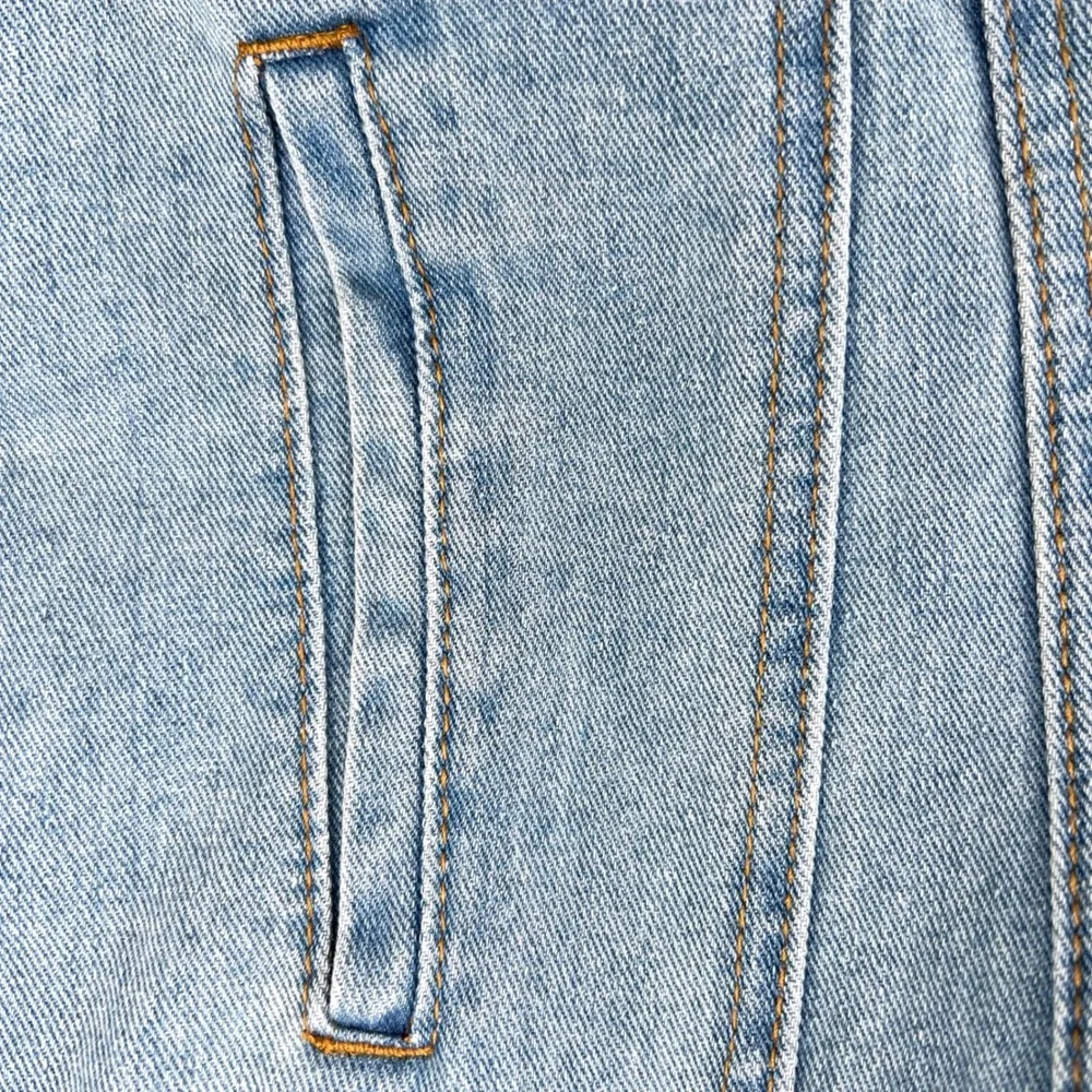 Carbon 2 Cobalt Distressed Denim Jean Jacket Men XXL‎ Trucker Blue Grunge Rugged